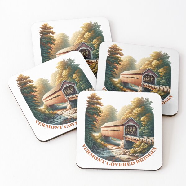 Item preview, Vermont covered bridges designed and sold by NPStudio.