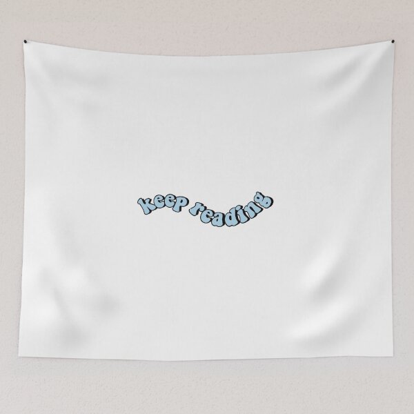 Item preview, Keep Reading (Blue) designed and sold by Mysticartshop.