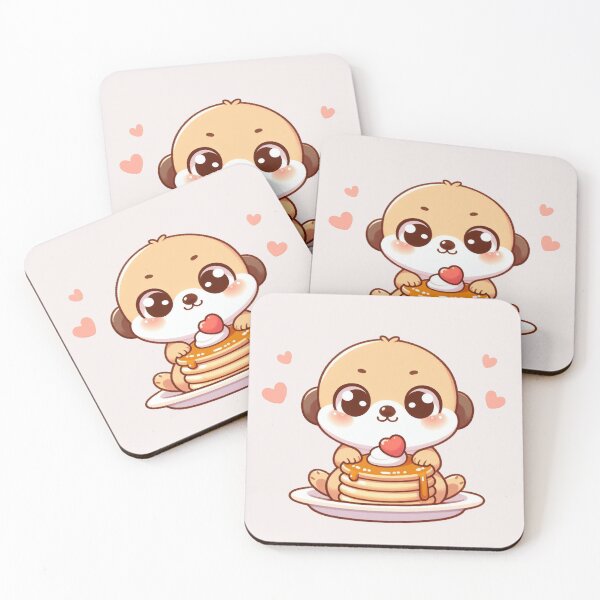 Item preview, Meerkat Eating Pancake designed and sold by LemuellTrends.