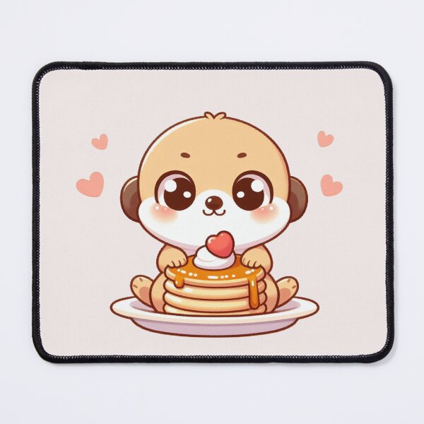 Item preview, Meerkat Eating Pancake designed and sold by LemuellTrends.