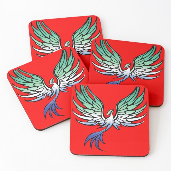 Item preview, Majestic Gay MLM Pride Flag Phoenix, MLM Pride Design designed and sold by Travelslightly.