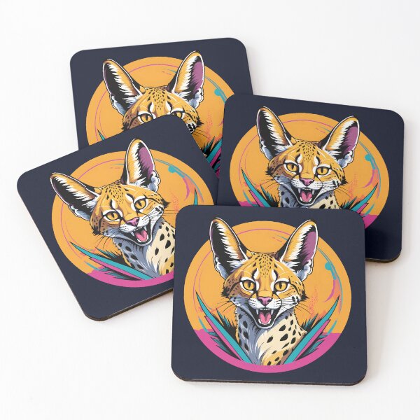 Item preview, Serval designed and sold by WildlifeInc.