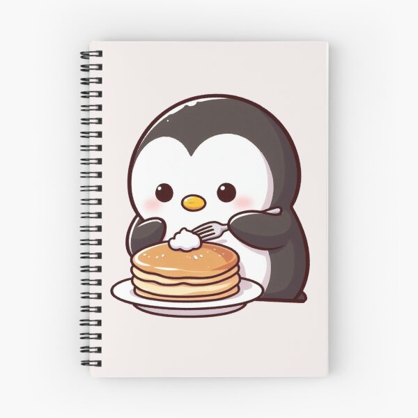 Item preview, Penguin Eating Pancake designed and sold by LemuellTrends.