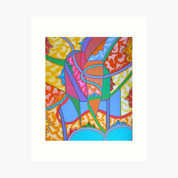 IT'S A JUNGLE IN HERE Art Print