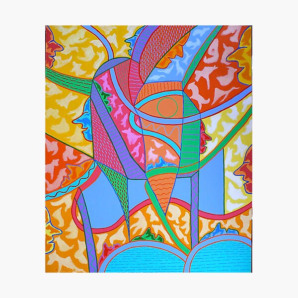 IT'S A JUNGLE IN HERE Photographic Print
