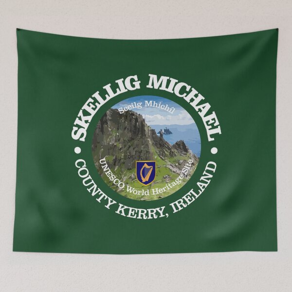Item preview, Skellig Michael (rd) designed and sold by curranmorgan.