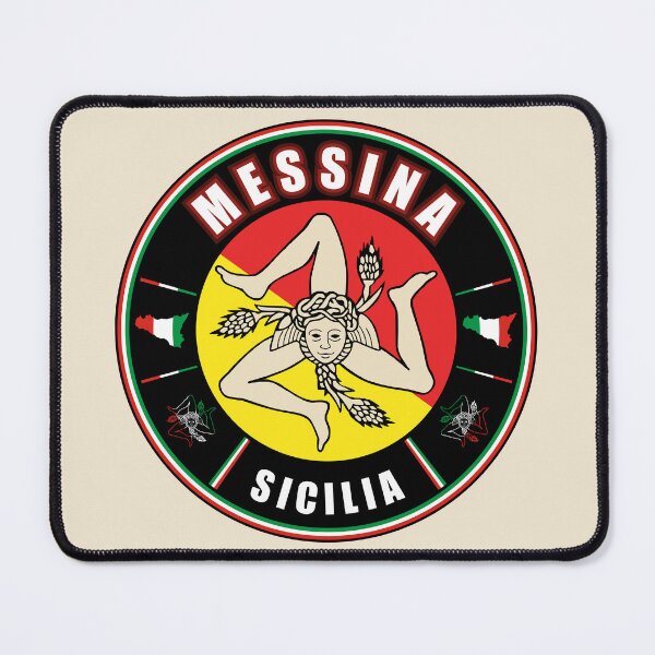 Item preview, Messina Sicilia Italia bandiera flag designed and sold by studioss76.