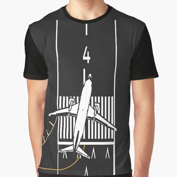 Cleared For Takeoff, Runway 4 Left Graphic T-Shirt