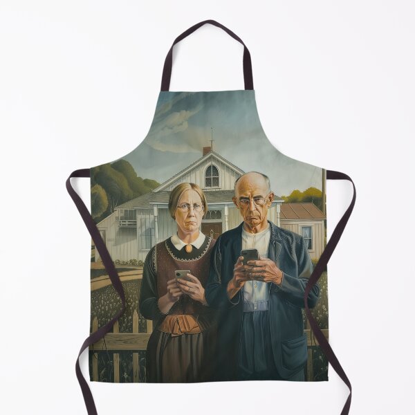 Item preview, American Gothic smart phone by Grant Wood designed and sold by TeeARTHY.