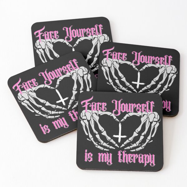 Item preview, Face Yourself Is My Therapy  designed and sold by Denvervineart.