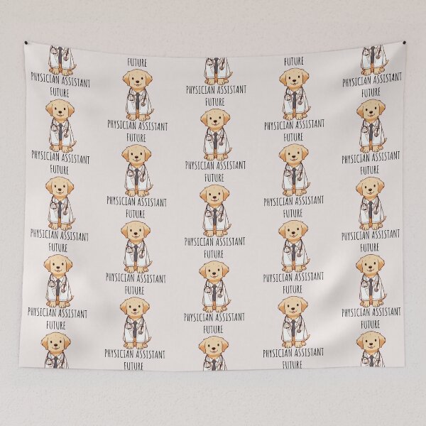 Item preview, Physician Assistant Dog designed and sold by LemuellTrends.
