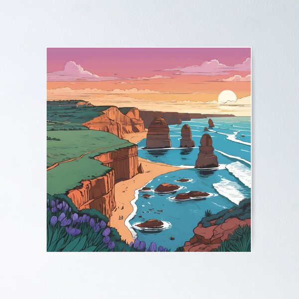 Item preview, The Twelve Apostles Victoria designed and sold by WildlifeInc.