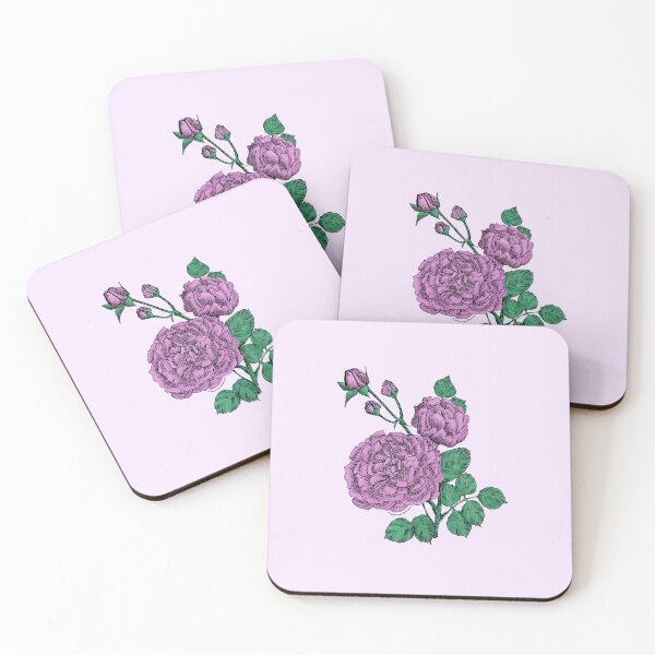 Item preview, Purple Quartered Rose Bloom Very Full 40+ Petals In 3+ Rows designed and sold by Rachael Taylor.