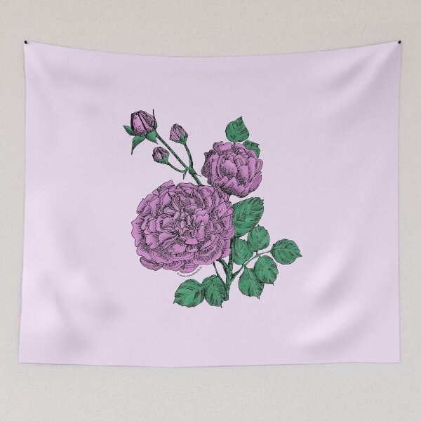 Item preview, Purple Quartered Rose Bloom Very Full 40+ Petals In 3+ Rows designed and sold by Rachael Taylor.