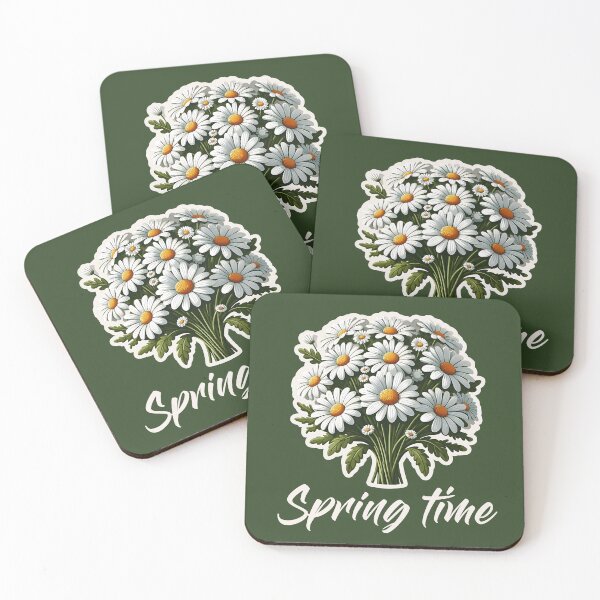 Item preview, SPRING TIME DAISY FLOWERS BOUQUET designed and sold by digitalartlb.