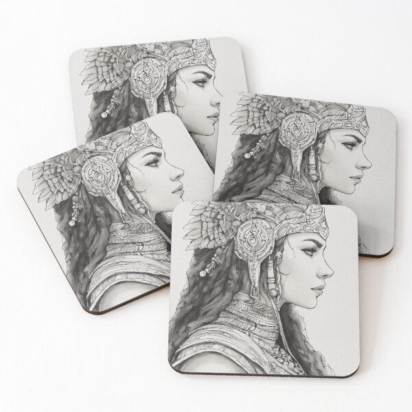 Item preview, Sketch of a beautiful lady designed and sold by Rosearts111.