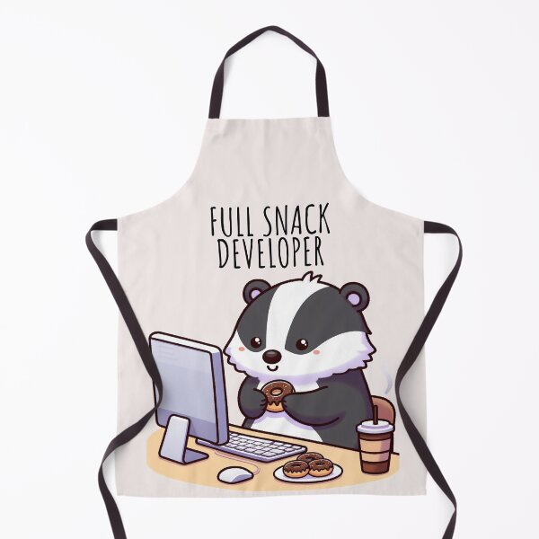 Item preview, Web Development Badger designed and sold by LemuellTrends.