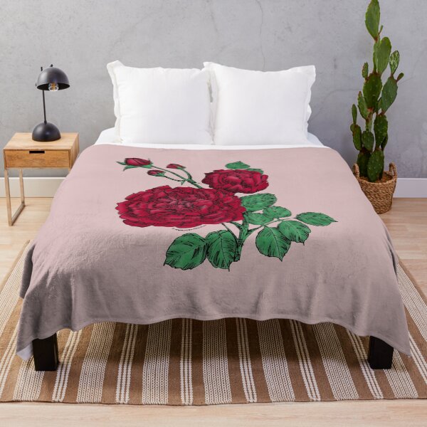 Item preview, Dark Red Quartered Rose Bloom Very Full 40+ Petals In 3+ Rows designed and sold by Rachael Taylor.