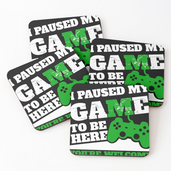 Item preview, I Paused My Game To Be Here You're Welcome designed and sold by MarciZampi.