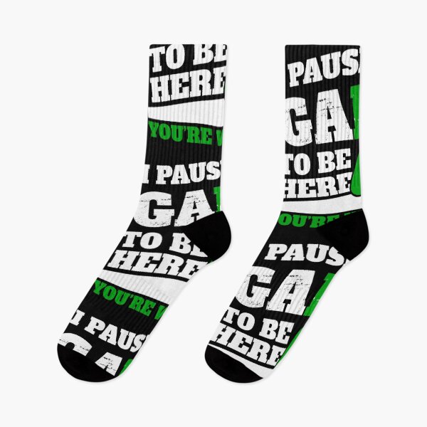 Item preview, I Paused My Game To Be Here You're Welcome designed and sold by MarciZampi.