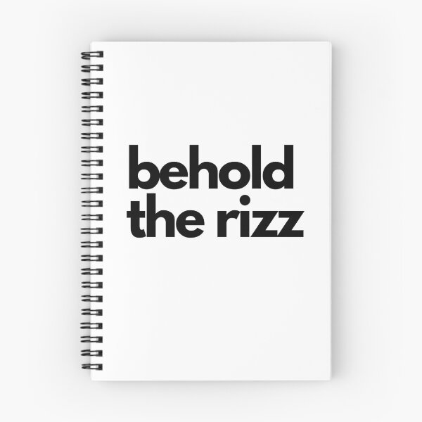 Item preview, behold the rizz - funny sarcastic quote designed and sold by PrettyPinkSkies.