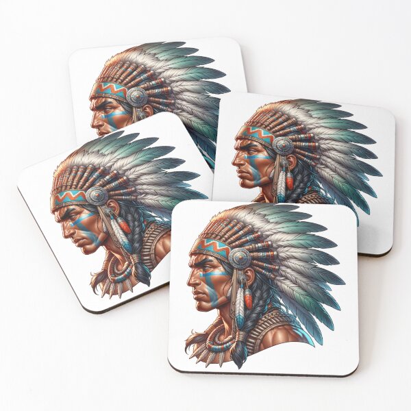 Item preview, Apocalyptic Survivors: Native American Warriors Design designed and sold by LATINOERRANTES.