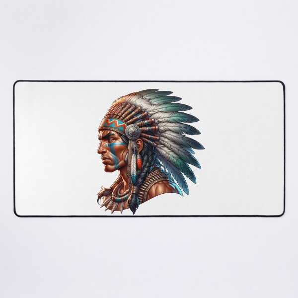 Item preview, Apocalyptic Survivors: Native American Warriors Design designed and sold by LATINOERRANTES.