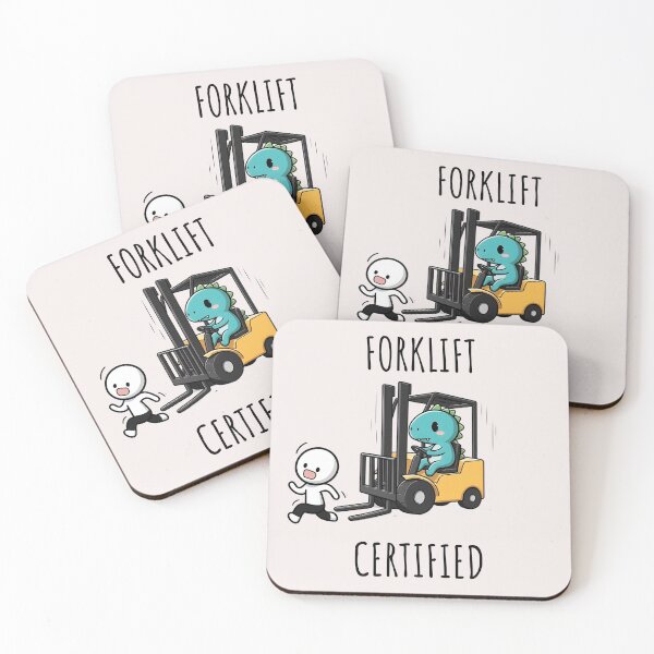 Item preview, Forklift Operator Dinosaur designed and sold by LemuellTrends.