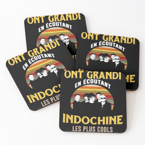 Item preview, Indochine Band Logo7 Exselna Genres Rock New Wave designed and sold by EdwardHughes1.