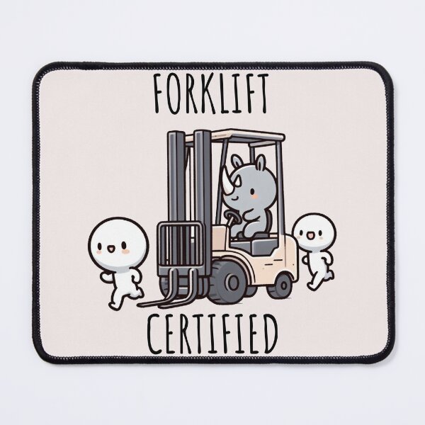 Item preview, Forklift Operator Rhino designed and sold by LemuellTrends.