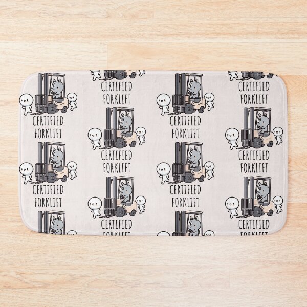 Item preview, Forklift Operator Rhino designed and sold by LemuellTrends.