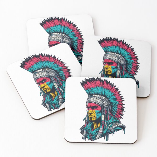 Item preview, Apocalyptic Survivors: Native American Warriors Design designed and sold by LATINOERRANTES.