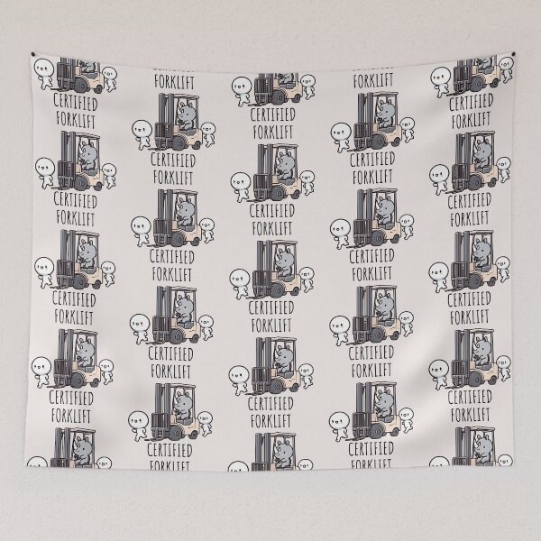 Item preview, Forklift Operator Rhino designed and sold by LemuellTrends.