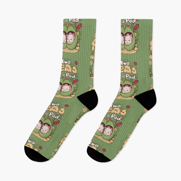 Item preview, Two Peas in a Pod - Kawaii designed and sold by Rockin-Rainbow.