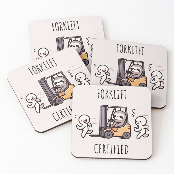 Item preview, Forklift Operator Sloth designed and sold by LemuellTrends.