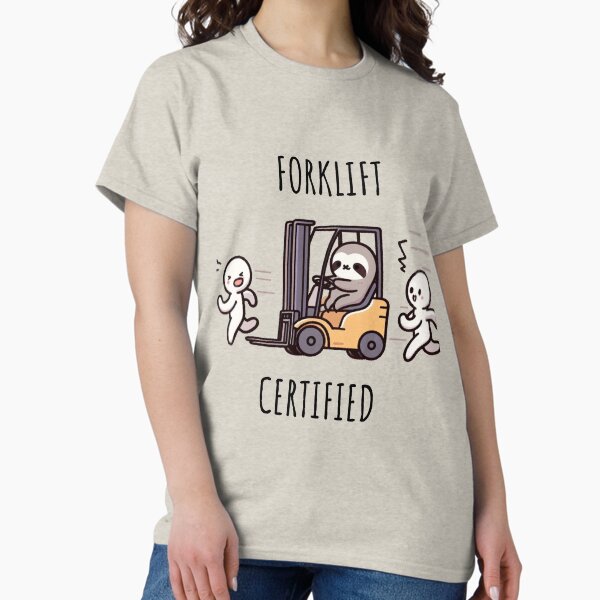 Item preview, Forklift Operator Sloth designed and sold by LemuellTrends.