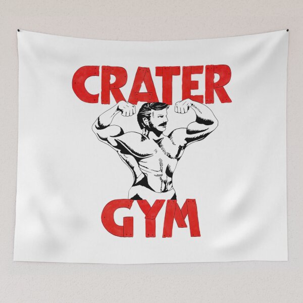 Item preview, Love Lies Bleeding Inspired Vintage Crater Gym designed and sold by AliceFournier.