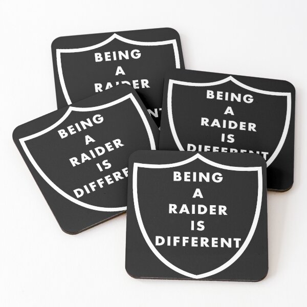 Item preview, Being a Raider is Different in Shield designed and sold by My Team Designs.