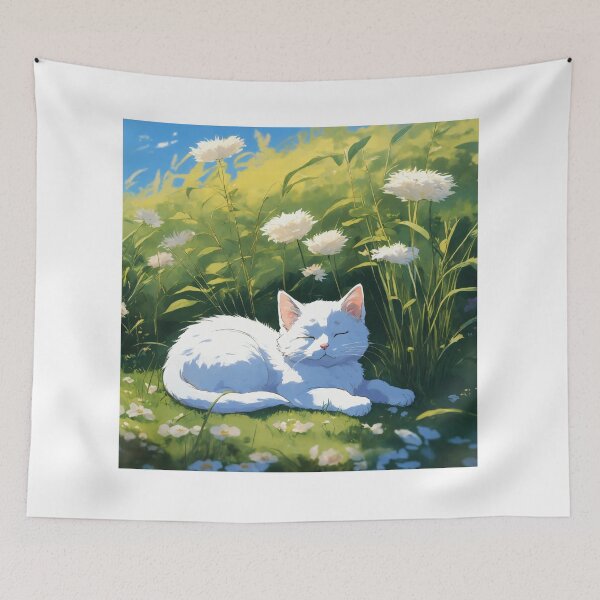 Item preview, Art of a white kitten  designed and sold by Rosearts111.