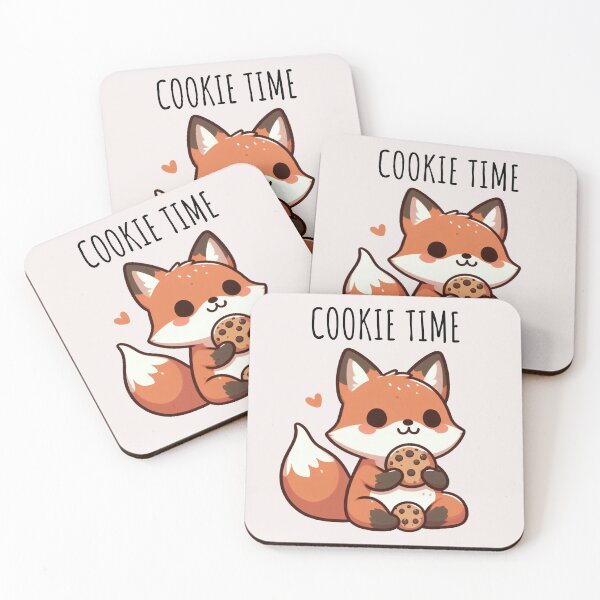 Item preview, Chocolate Chip Cookies Fox designed and sold by LemuellTrends.