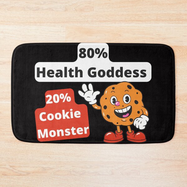 Item preview, Get Lose Weight, 80% Health goddess 20% cookie monster designed and sold by GaneTollmache.