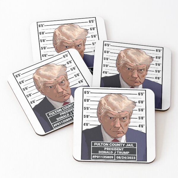 Item preview, Donald Trump Jail Mugshot  designed and sold by QuirkyDesign101.