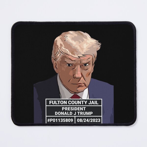 Item preview, Donald Trump Jail Mugshot  designed and sold by QuirkyDesign101.