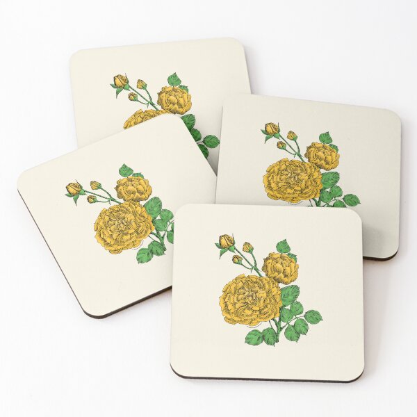 Item preview, Yellow Quartered Rose Bloom Very Full 40+ Petals In 3+ Rows designed and sold by Rachael Taylor.