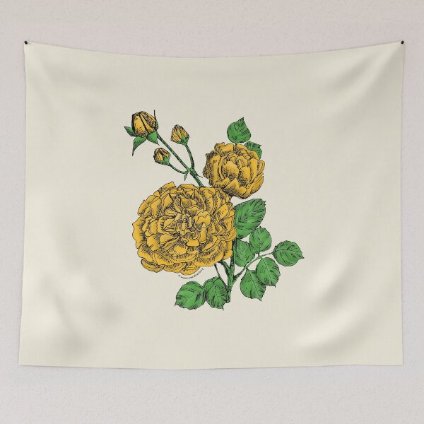 Item preview, Yellow Quartered Rose Bloom Very Full 40+ Petals In 3+ Rows designed and sold by Rachael Taylor.