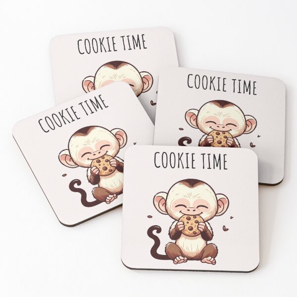 Item preview, Chocolate Chip Cookies Monkey designed and sold by LemuellTrends.