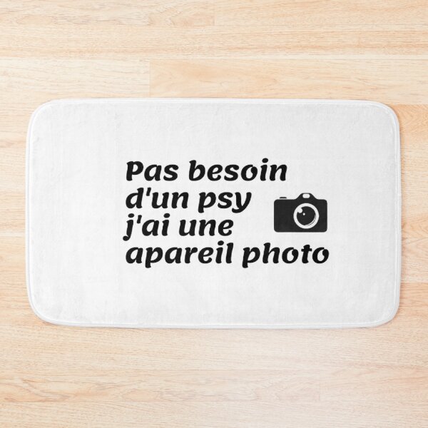 Item preview, Pas besoin d'un psy j'ai une apareil photo designed and sold by lazaretand-shop.