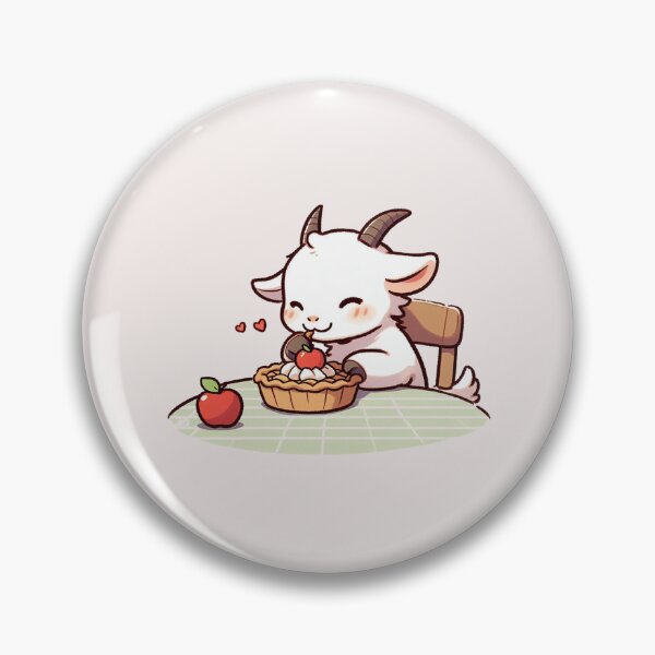 Item preview, Goat Eating Apple Pie designed and sold by LemuellTrends.