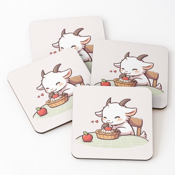 Item preview, Goat Eating Apple Pie designed and sold by LemuellTrends.