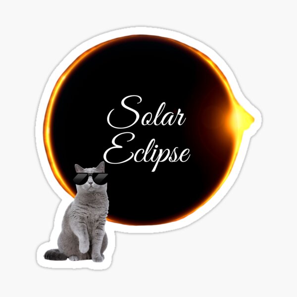 Item preview, Funny Totality Cats Shirt, Cat Wearing Solar Eclipse Glasses Tee, Cat Eclipse Moon, April 8 2024, Eclipse Souvenir Gift, Feline Lover designed and sold by mrobpeach2.